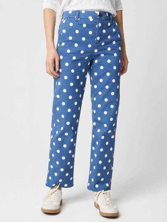 J. Crew Factory Pants - J. Crew Polka Dot everyday chino pant
